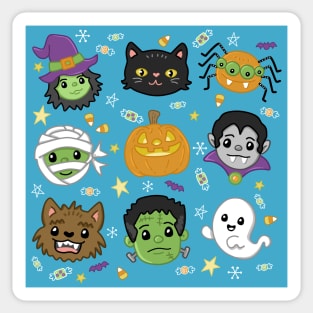 Spooky Cute Doodles Sticker